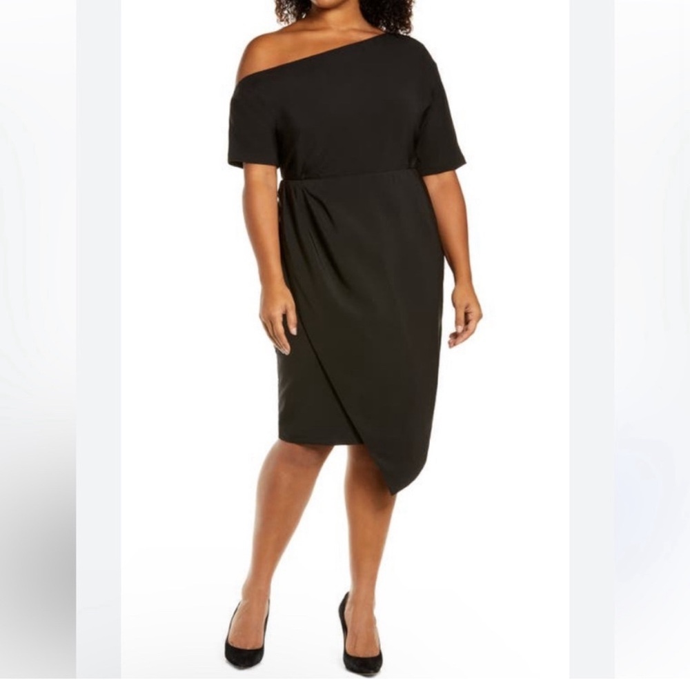 11 Honore off the shoulder cocktail dress. New with tags.